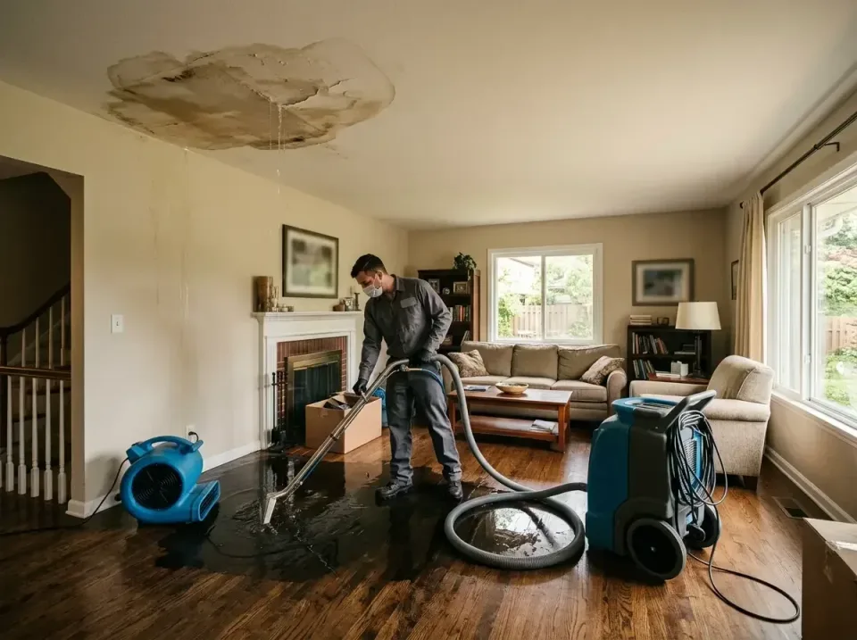 attic-pipe-burst-ceiling-drip-008 — frequently asked questions, Water Damage Restoration & Carpet Care in Point Pleasant Bea…